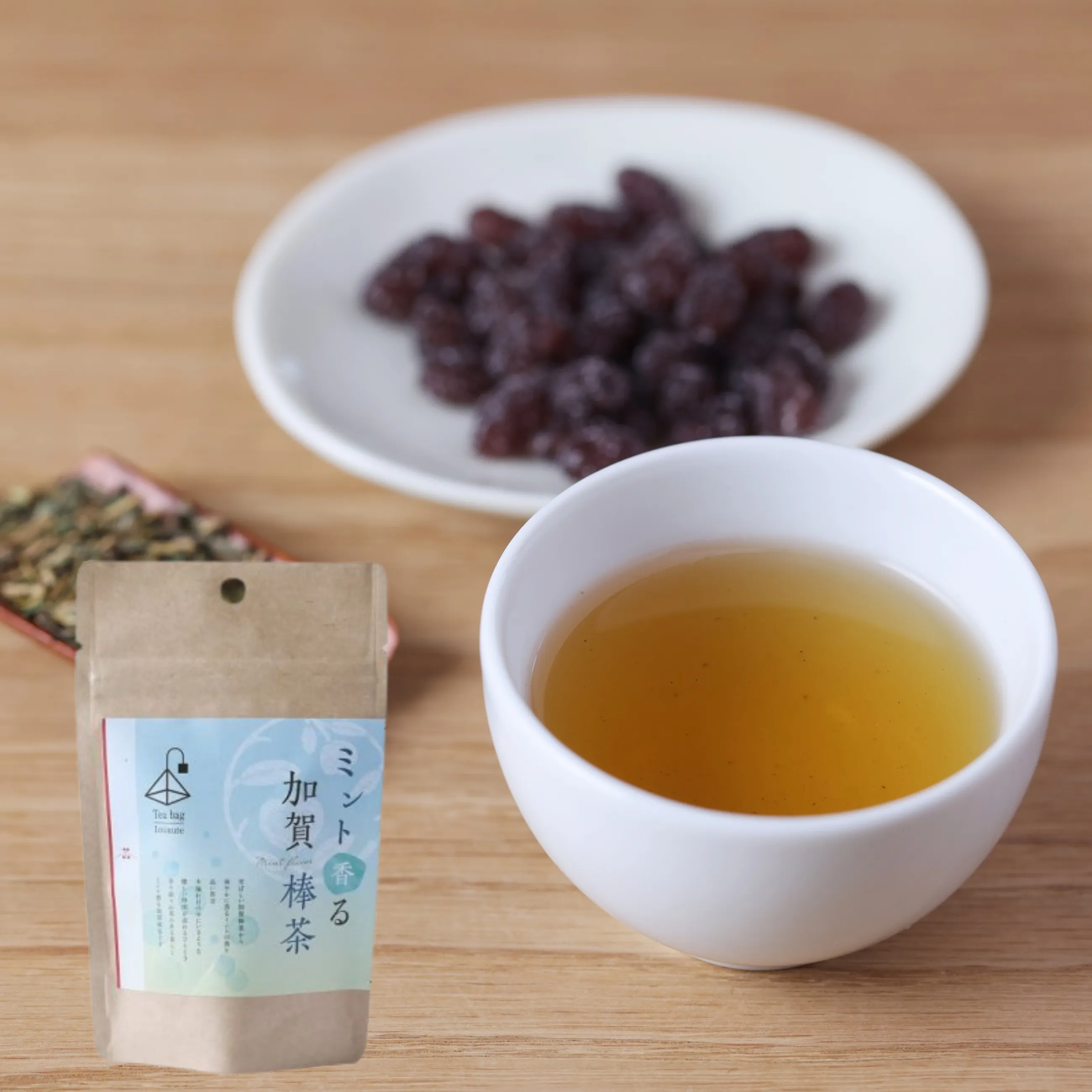 【袋茶】【加賀棒茶】 ミント香る加賀棒茶 2g×8包【茶のみ仲間】