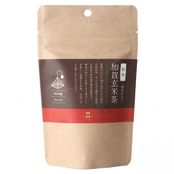 【茶のみ仲間】加賀玄米茶〈棒茶仕立て〉 2.5g×14包