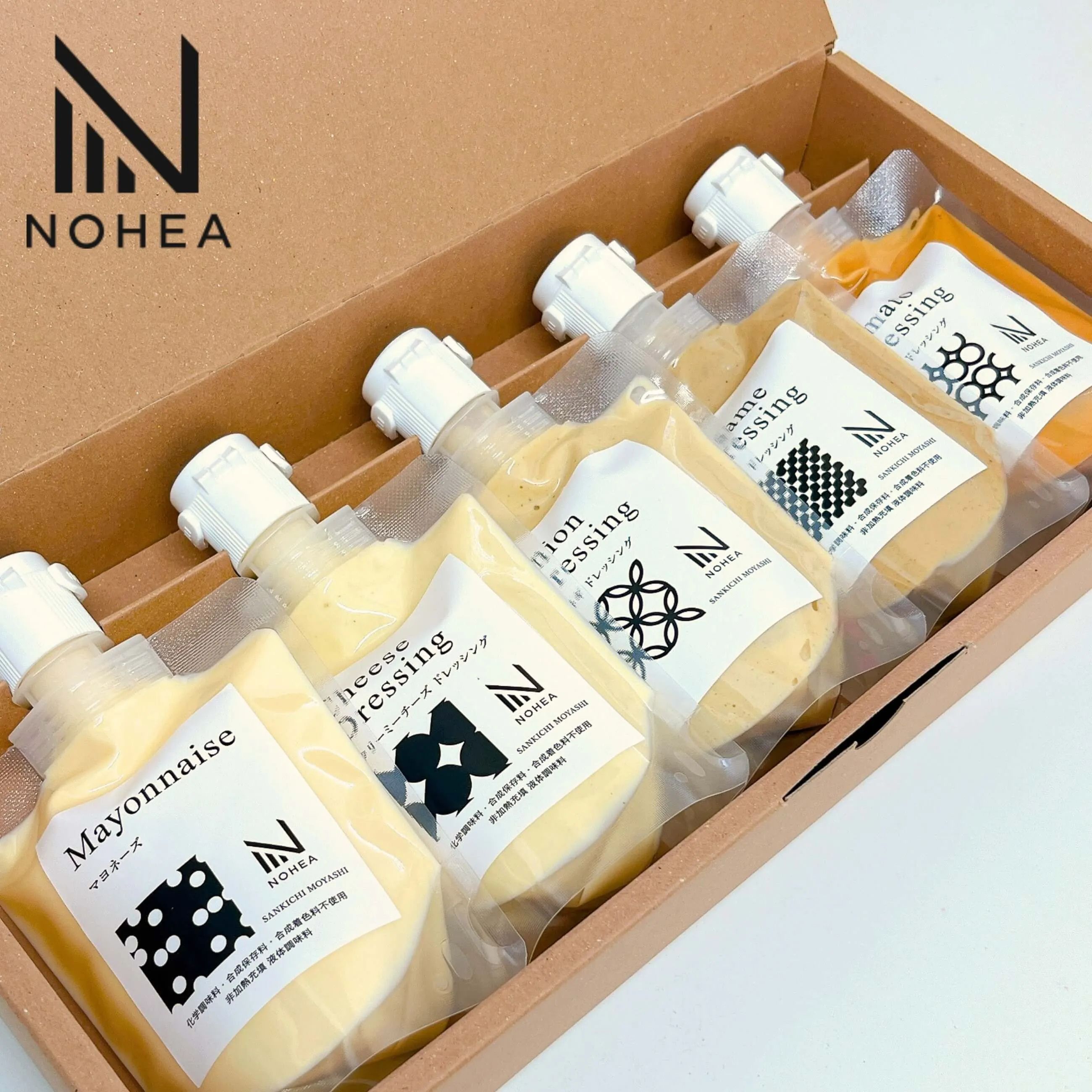 【送料込み】【NOHEA】身体に自然にやさしいドレッシング５種ギフトセット【食品添加物不使用】【トキタビ】で紹介されました！