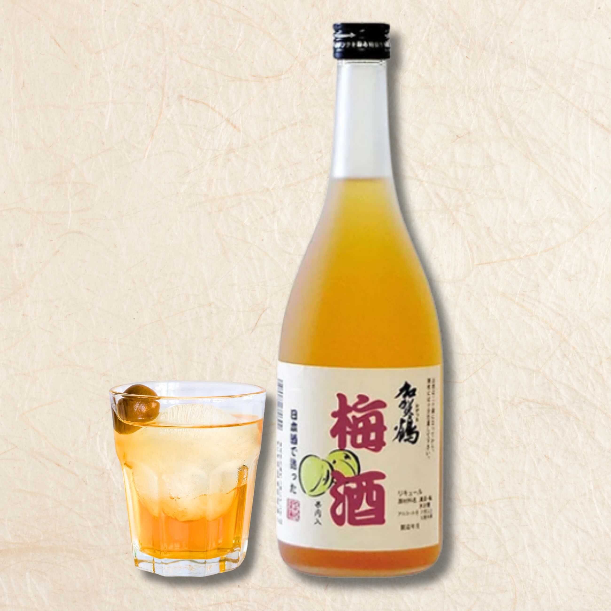 【金沢の地酒】加賀鶴 フレッシュな梅の香りと酸味が特徴の日本酒仕込梅酒  720ml
