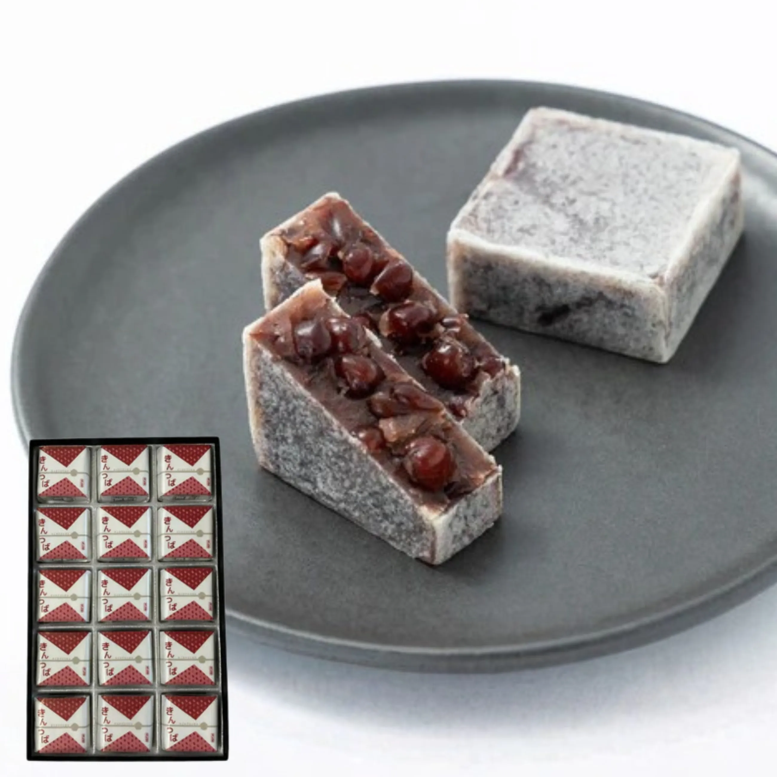 【送料無料】【金沢】【お土産】【ヘルシー】砂糖を使わない おいしいきんつば 15個入り【末広堂】